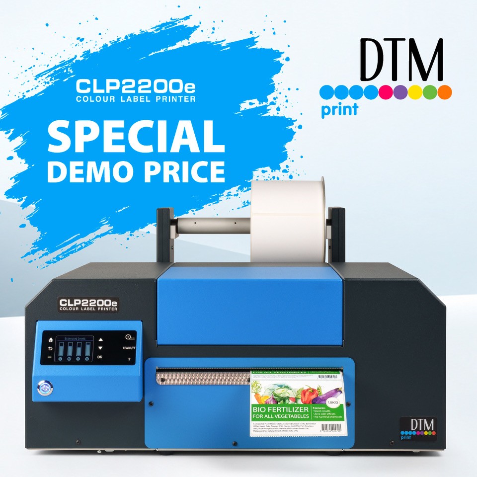 DTM CLP2200E / CLP2200EP COLOUR LABEL PRINTERS